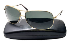 RAY-BAN RB 3267 001/71 Gold Metal Aviator Polarized Sunglasses