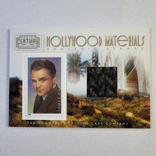 2010 PANINI CENTURY HOLLYWOOD MATERIALS JAMES CAGNEY SP #/250 SWATCH WORN RELIC