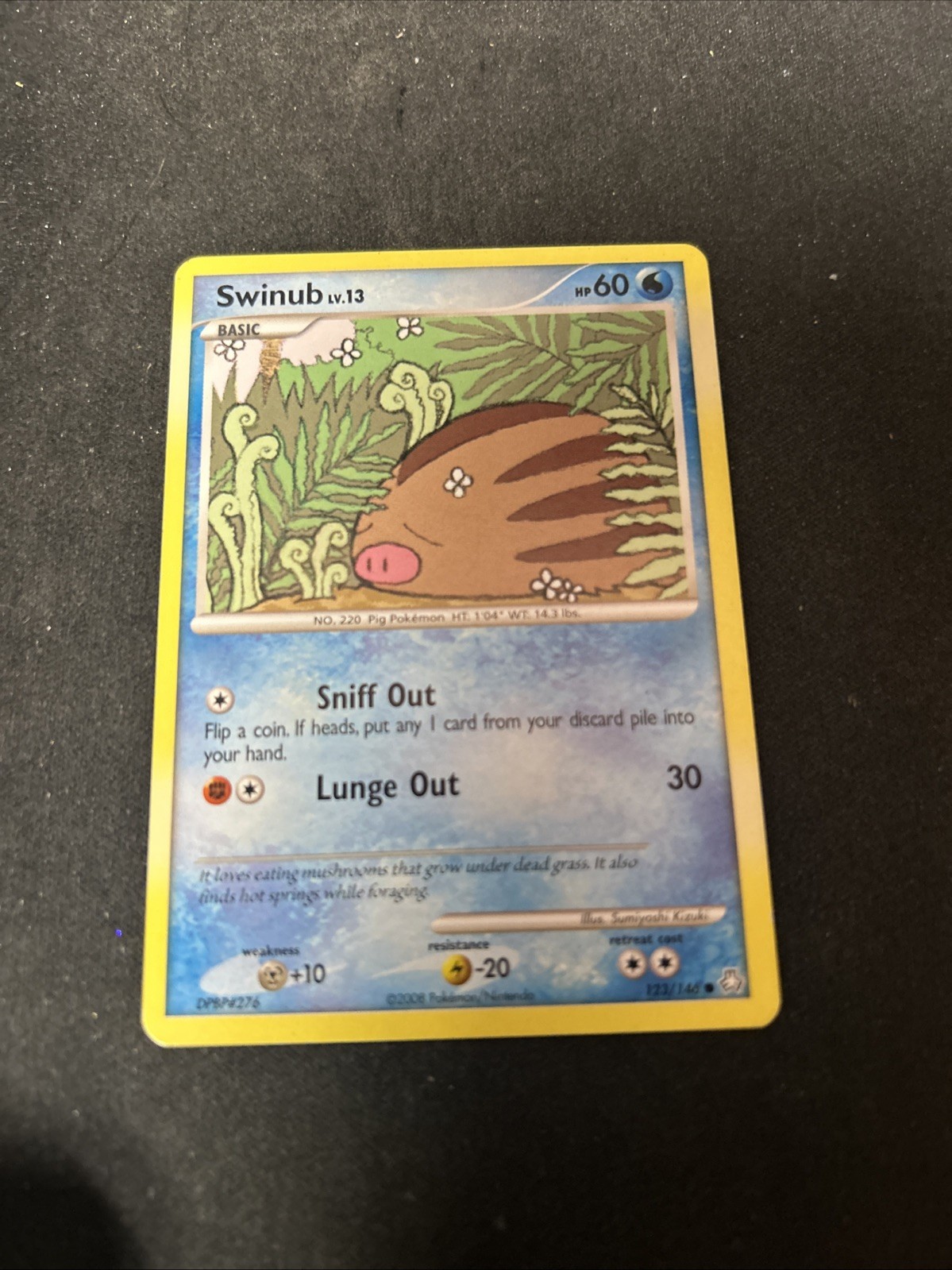 Swinub 123/146 - Legends Awakened - Common - Pokemon Card TCG - D2