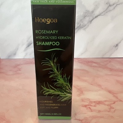 HOEGOA Rosemary Hair Growth Shampoo Unisex Hydrolyzed Keratin Shampoo 100ML