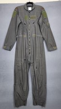 PROPPER Coveralls Mens 42 Long Green CWU-27/P Flight Suit Aramid Military