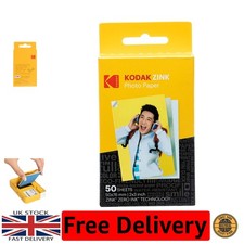 Vibrant 50 Sheet Sticky ZINK Photo Paper - Ideal for Scrapbooking and Framing