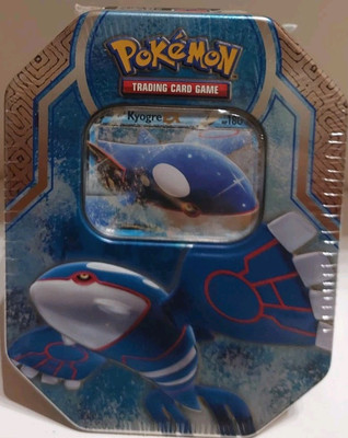 POKEMON TCG Legends of Hoenn KYOGRE Tin New&Sealed -EX Collectors Tin 2015