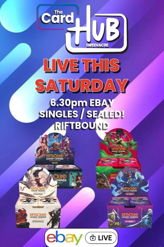 SATURDAY | $1 AUCTION | RIFTBOUND | FREE SHIPPING