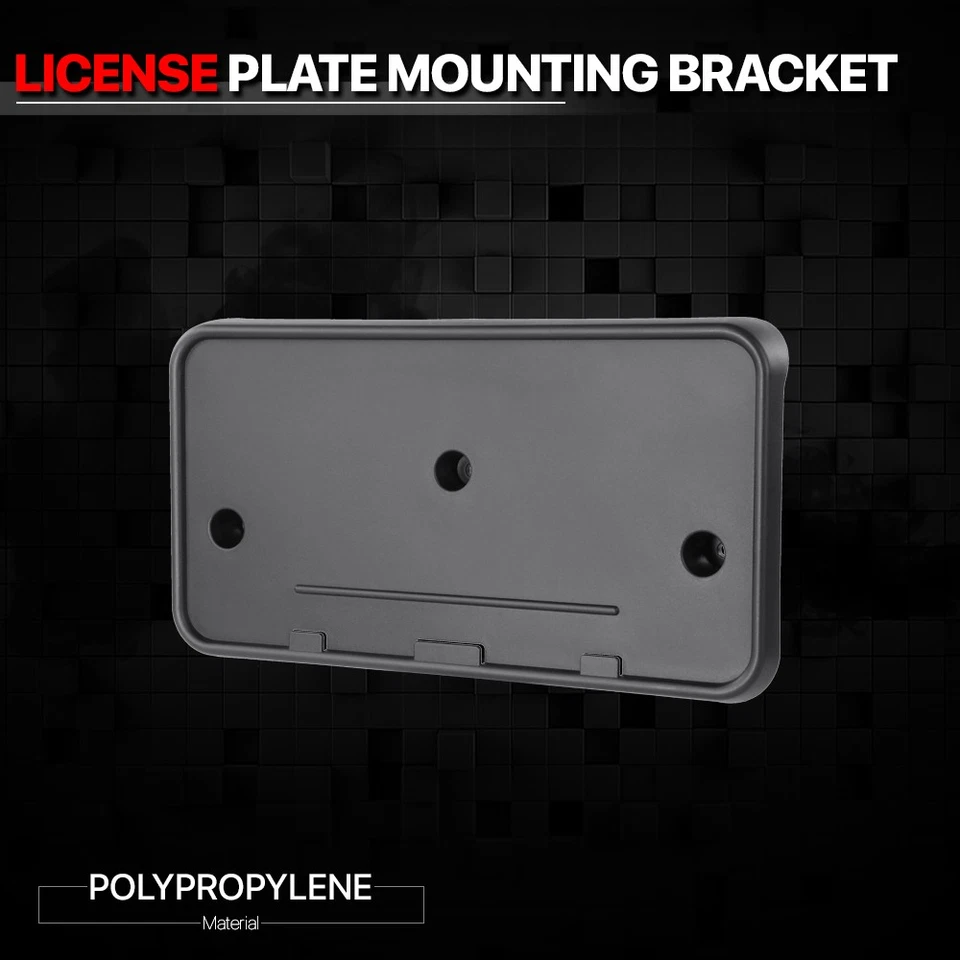 Marco de soporte de montaje de matrícula de parachoques delantero para Ford Transit Connect 10-13 Foto 2 de 4