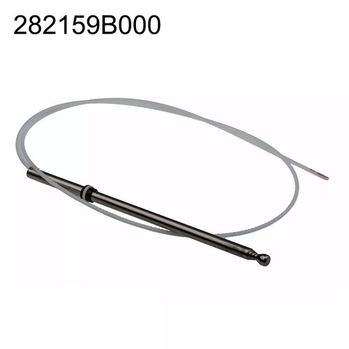 For Car Antenna Replacement Power Operated Antenna Chrome Plated Antenna - Picture 2 of 11