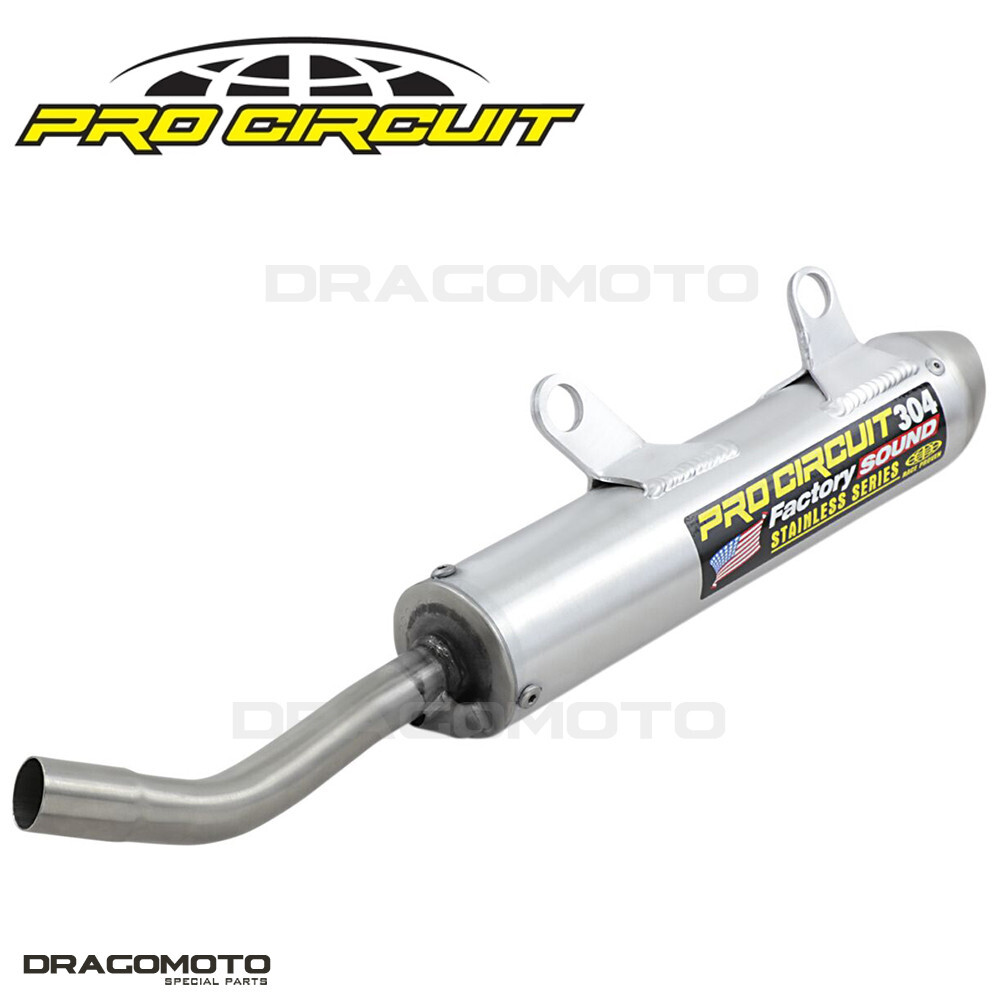 Pot d'échappement Pro Circuit 304 Silencer pour moto Husqvarna TX 125 2019 en aluminium