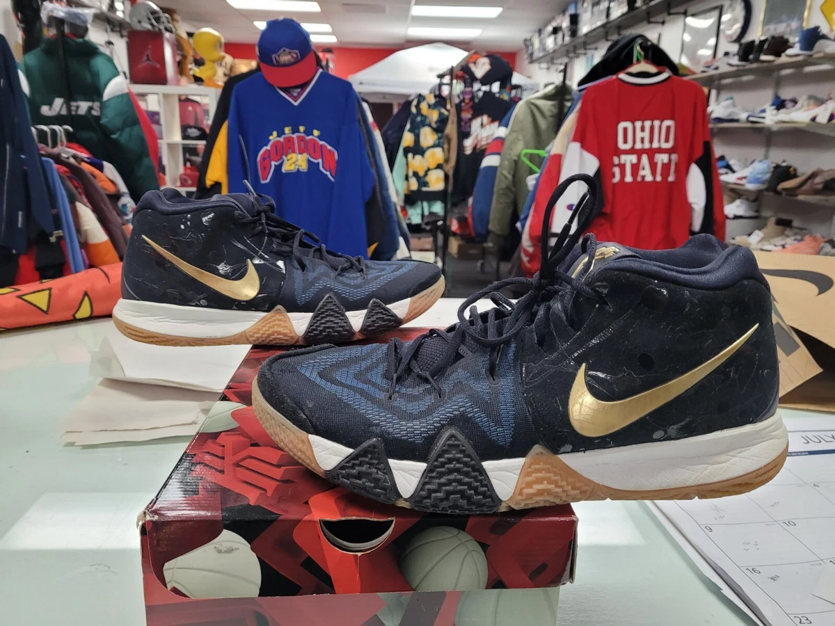 Nike Kyrie 4 Pitch Blue 943806 403 Shoes Size 14 Used
