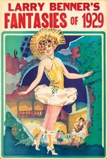 Fantasies Of 1929 - Vaudeville Show Magnet