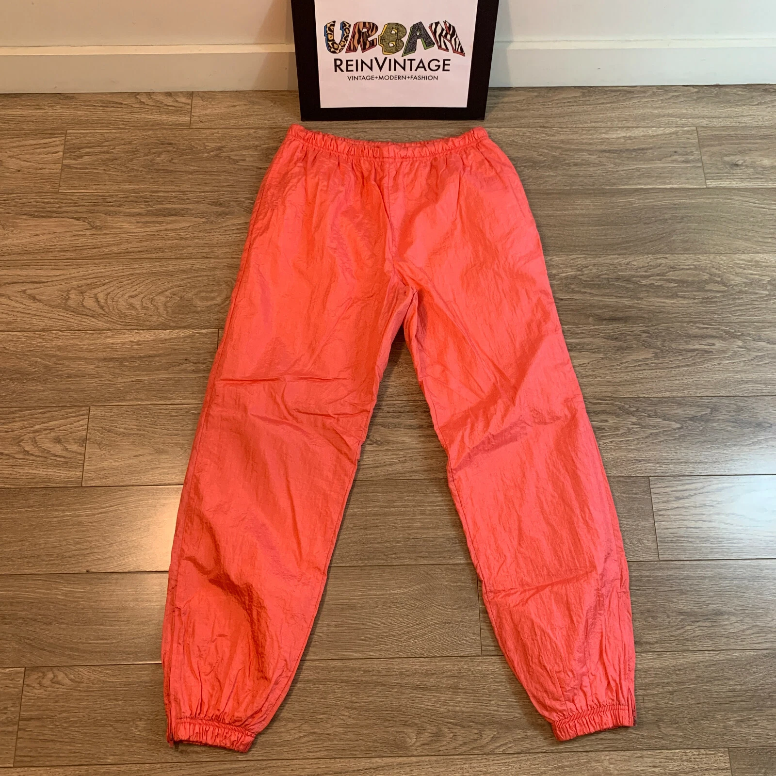 PANTALON DE SURVÊTEMENT FEMME VINTAGE ANNÉES 80 SERGIO TACCHINI TAILLE 14 PÊCHE SUPREME KITH PALACE