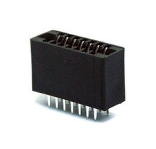 10pc Industrial Card Edge Slot Socket Connector 7x2P 14P 2.54mm 0.1" 3A 240-14
