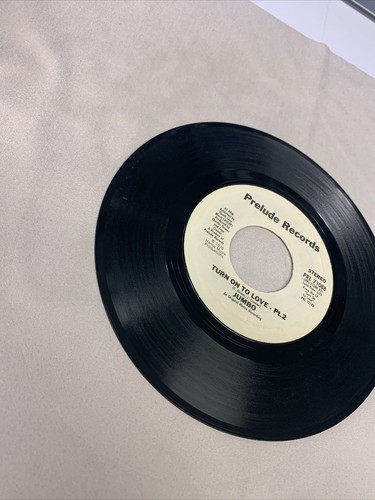 Disco Jumbo - “Turn On To Love (Part 1 & 2)” 7” 45 RPM Prelude Records 1976 - Picture 7 of 8