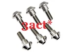 6 pcs M6 x 20mm Titanium/Ti Disc Brake Rotor Bolts Yamaha R1 R6 YZF, Suzuki GSXR