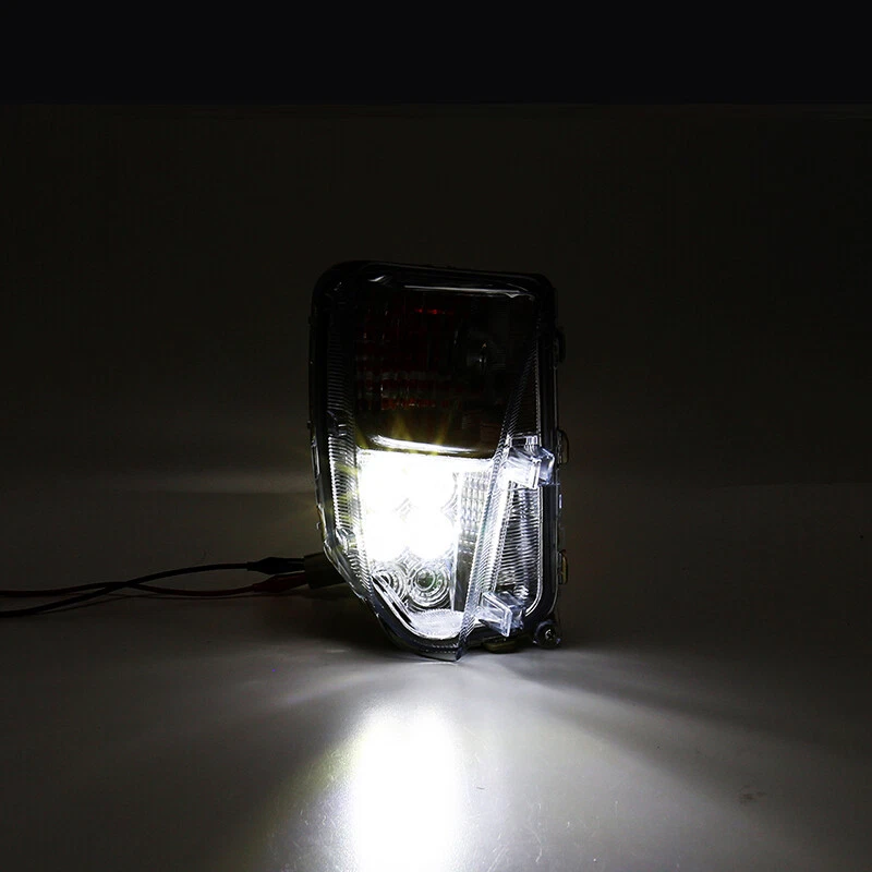2X LED Driver & Passenger Side Fog Lamp Signal Lights for Toyota Prius 2012-2015 - Image 4 of 4