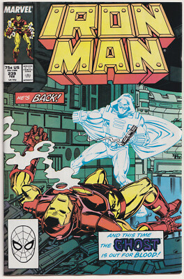 Iron Man 239 NM- 9.2 Marvel 1989 Ghost Bob Layton | eBay