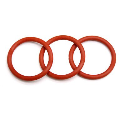 O Ring 8-68mm Schnurstärke 2,4mm Silikon Dichtring Null Ring Rot Hohe