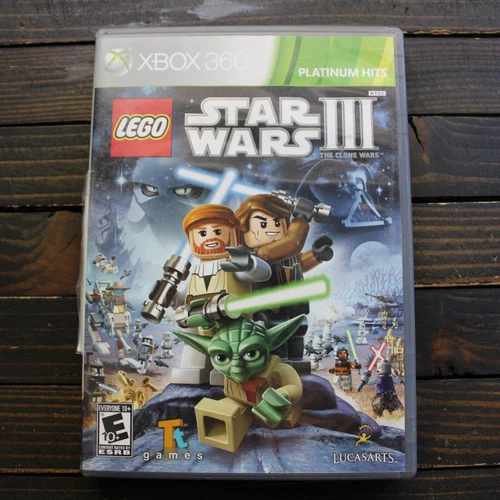 LEGO Star Wars 3 The Clone Wars Xbox 360 - Complete CIB