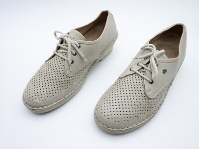 Finn Comfort Damen Freizeitschuh Halbschuhe Schnürschuh Gr 41 EU Art 24070-56