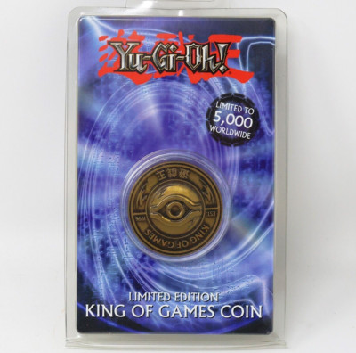 Yu-Gi-Oh! Millennium Eye King Of Games Flip Coin Official Konami Collectible