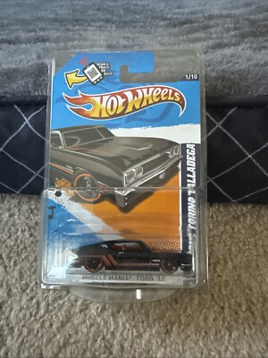 Hot Wheels 2012 Muscle Mania Ford '69 Ford Torino Talladega Black