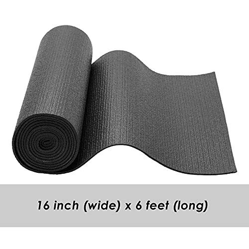 Non Slip Foam Rubber Toolbox Liner Mat for Cabinet Drawer Shelf, 16x6Ft - Picture 2 of 9