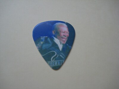 B.B. BB King Lucille Blue Back Logo Guitar Pick Rare #2