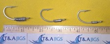 SNAPPER JIGS 4/0 Weighted Live Bait Hook  1/32oz  1/16oz  1/8oz Color Choice T&A