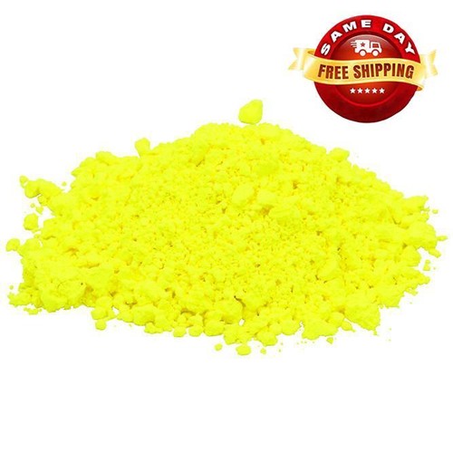 YELLOW NEON COLORANT PIGMENT POWDER for CRAFTS SOAP MAKING 4 OZ - Picture 6 of 12