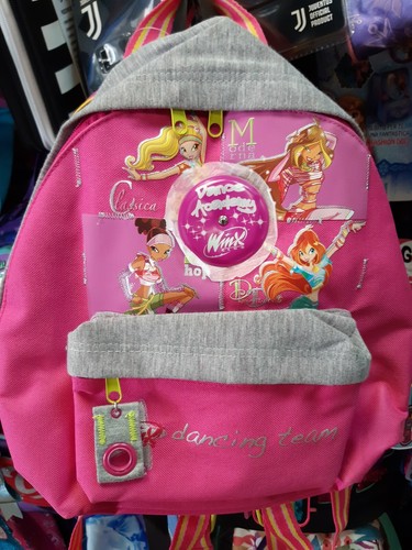 Zainetto Asilo Winx Giochi Preziosi 34x30x14 cm Fucsia Infanzia Nido | eBay