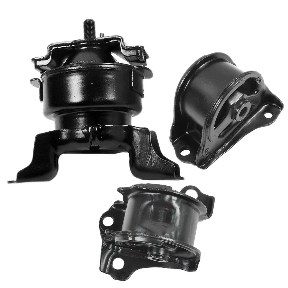Juego de 3 piezas de montaje de motor y transmisión para Honda Civic 1998 1999 2000 1,6 L tracción delantera Foto 2 de 3