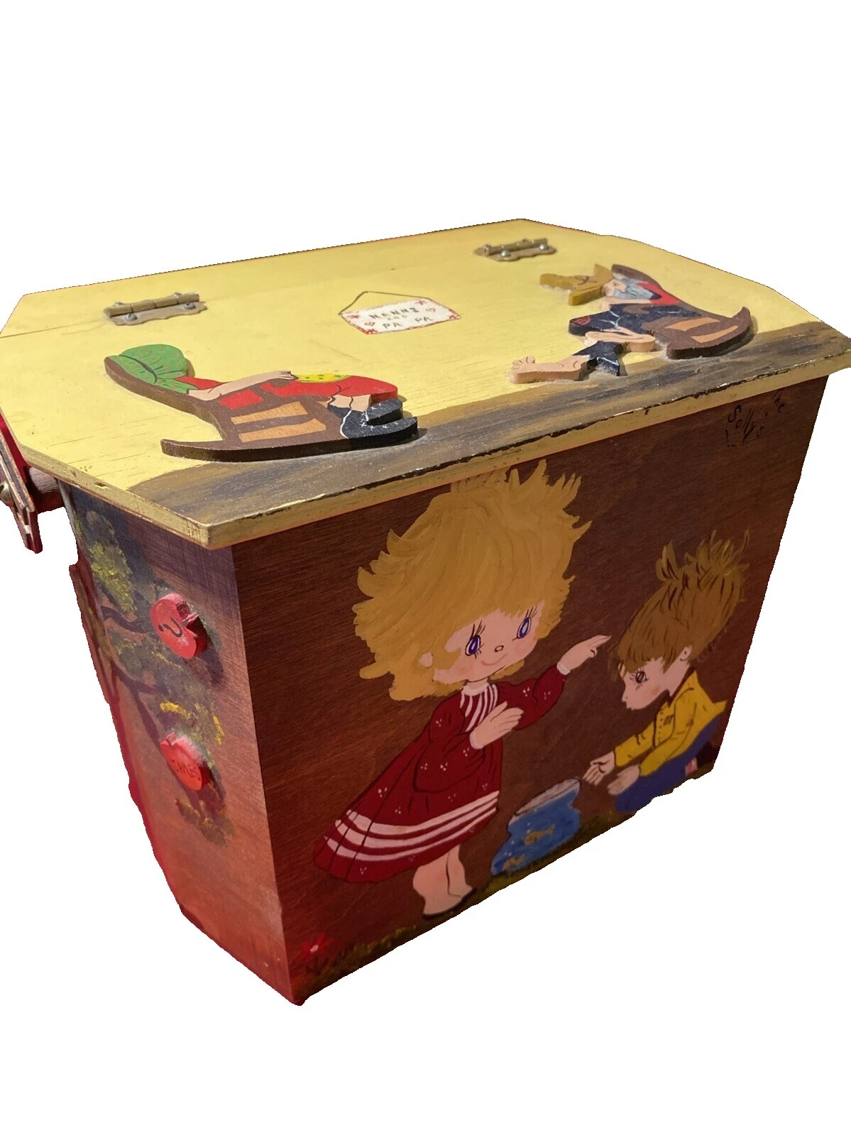 Handmade Wooden Vintage Box