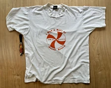 vintage 1985 JERSEY SHORE T SHIRT ocean beach SINGLE STITCH summer surf indie