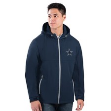 Dallas Cowboys Hot Corner Hooded Mens Jacket - Navy