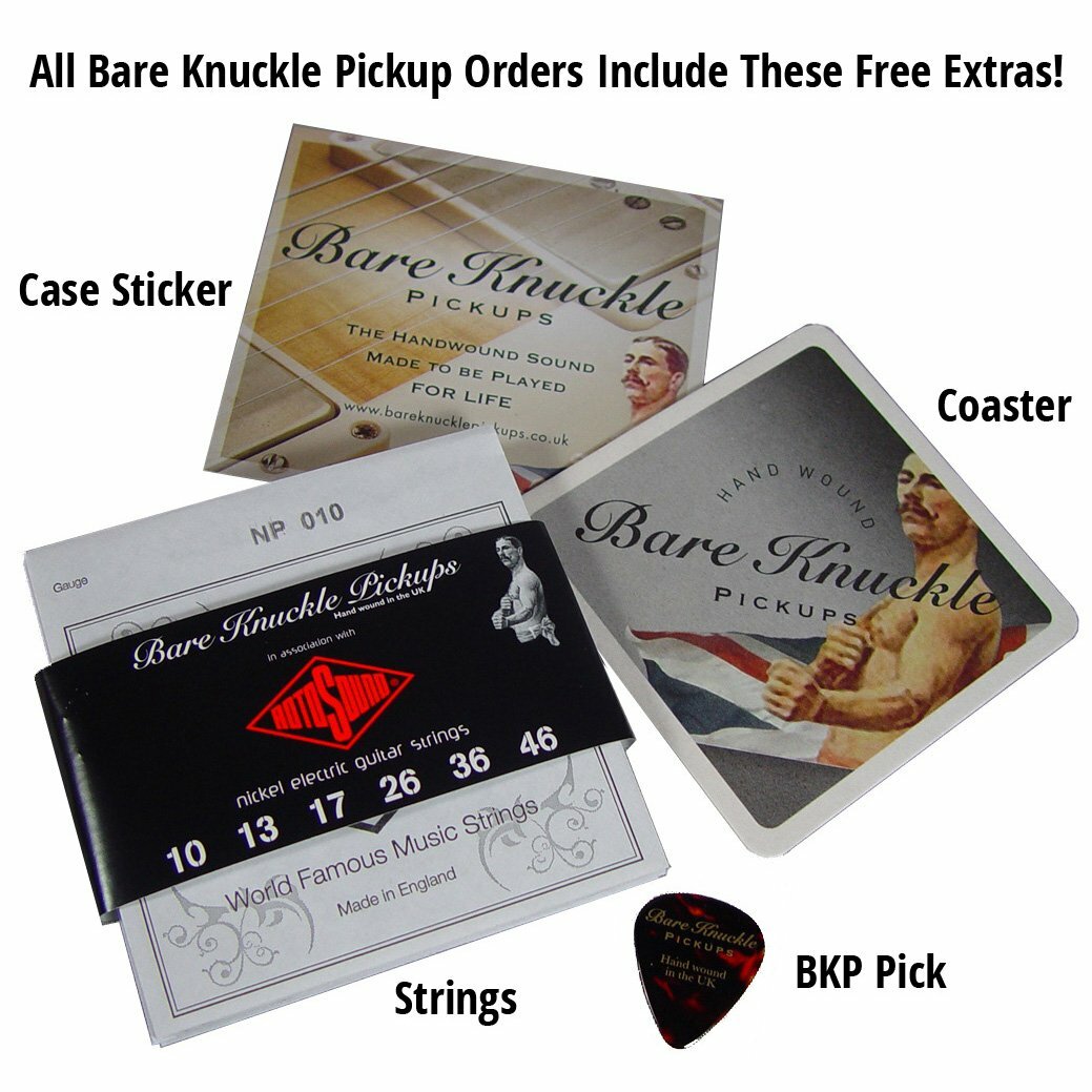 Bare Knuckle PG Peter Green Nickel Covers 50mm Pickup Set | eBay
