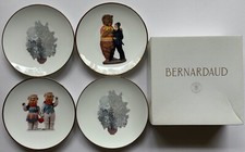 KOONS JEFF 4 ASSIETTES SIGNÉES 4500 EX. PORCELAINE BERNARDAUD 4 SIGNED PLATES