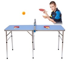 Klappbar Tischtennis Outdoor Sport Tischtennisplatte Tischtennistisch Mit Netz
