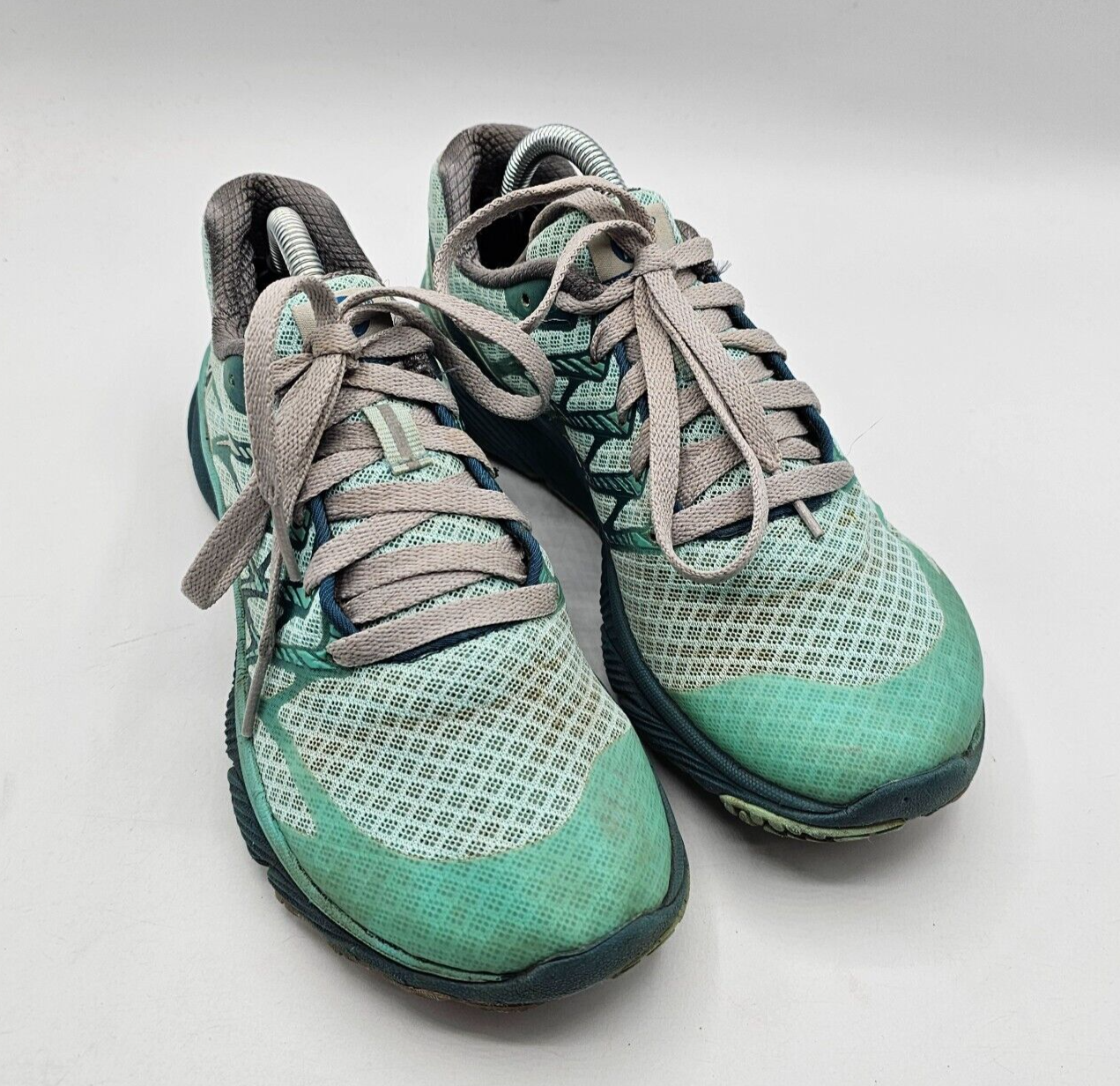 Scarpe da trail running verdi Merrell ad accesso nudo Adventurine taglia 6 5