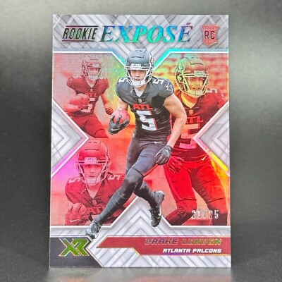 2022 Panini Xr Football #RXP-6 Drake London Rookie Red /25 RC
