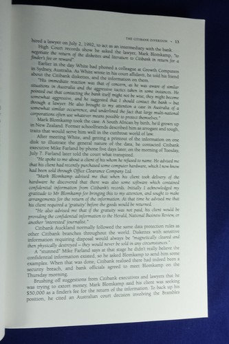 THE PARADISE CONSPIRACY Ian Wishart NEW ZEALAND TRUE CRIME GLOBAL FINANCE Book - Picture 6 of 12