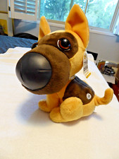 NWT The Dog Artist Collection German Shepherd Plush Toy WORKS BARKS  WAGS TAIL