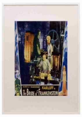 Bride of Frankenstein The 06 Film A3 A4 Framed Print Picture