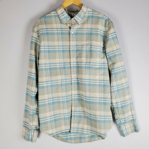 J Crew Mens L Flex Oxford Slim Fit 