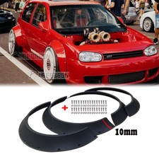 For VW R32 Golf Matte Fender Flares Flexible Widebody CONCAVE Overfender 4pcs