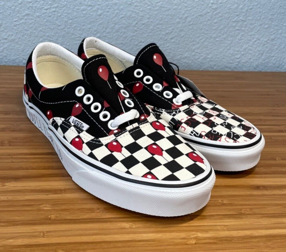 Vans x House Of Terror “IT” Pennywise “You'll Float Too” Shoes