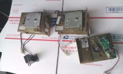 lot of 3 arcade ticket mechs