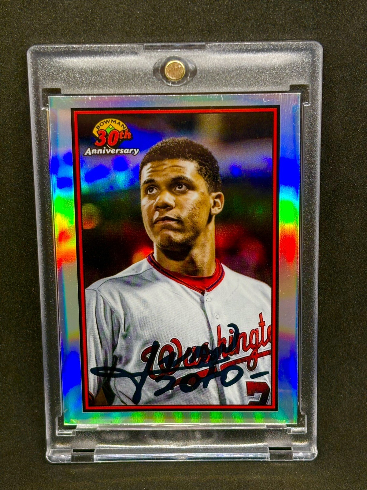 JUAN SOTO RARE ROOKIE REFRACTOR INVESTMENT CARD SSP BOWMAN CHROME YANKEES MINT