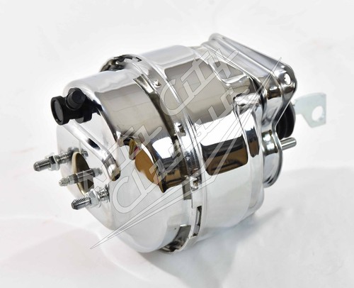 1967-1970 mustang 8.5 inch dual diaphragm brake booster chrome new BENDIX style - Picture 2 of 3