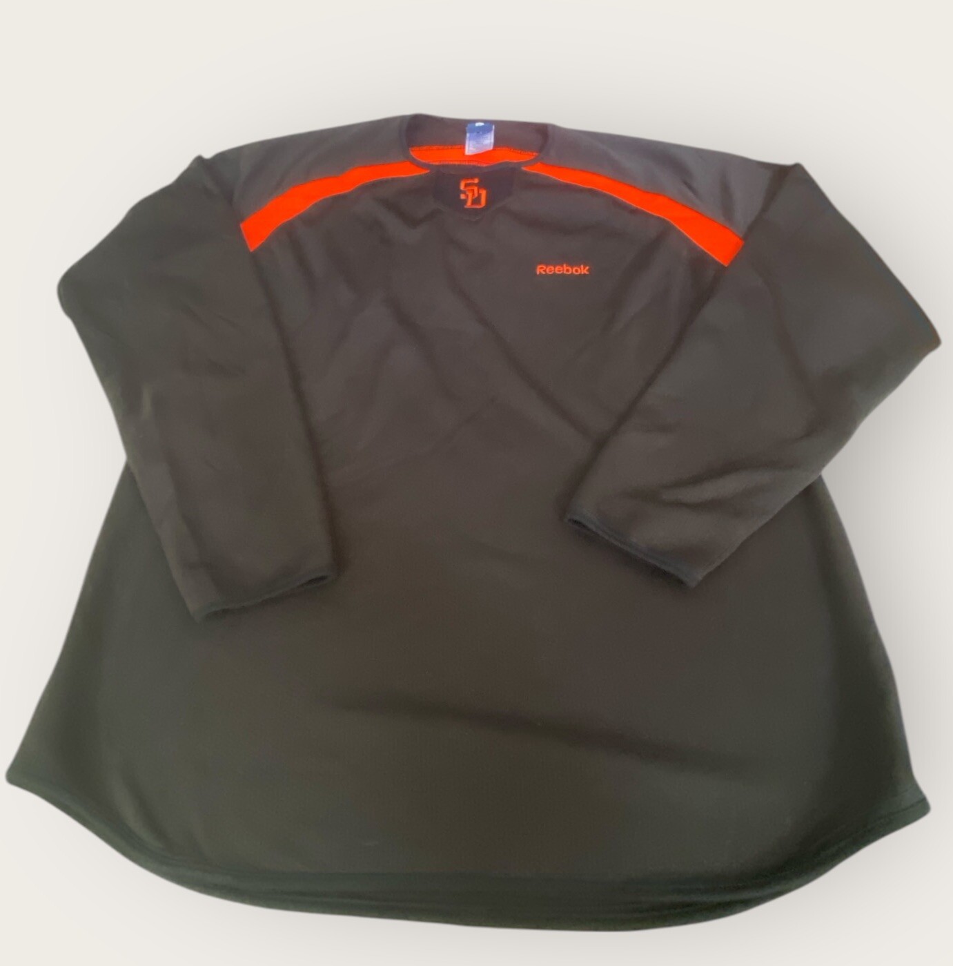 San Diego Padres Sweatshirt Men’s Large Black MLB SD Baseball Pullover