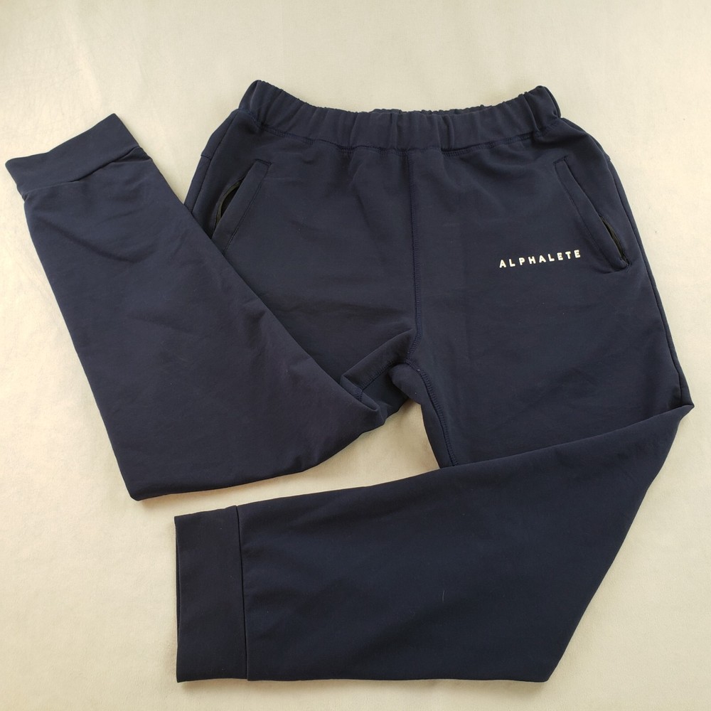 Alphalete Workout Pants with Zip Pockets Stretchy Elastic Waist Kids Size 2XL