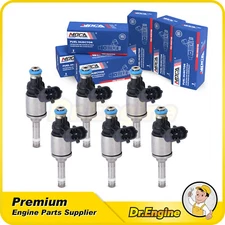 6x Fuel Injector for 12-17 Chevy Traverse Buick Enclave GMC Acadia V6 3.6L